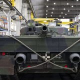 Viola Amherd veut une enquête sur l'achat de chars Leopard 1 en 2016 par Ruag. A l'image, un Leopard 2 de Ruag (archives).